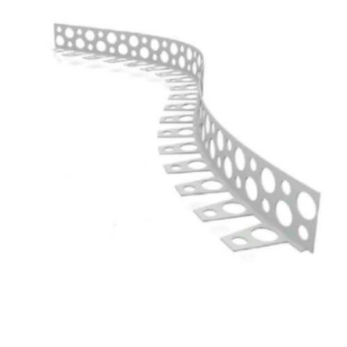 25mm x 25mm Flexible PVC Thin Coat Render and Plaster Corner Bead for